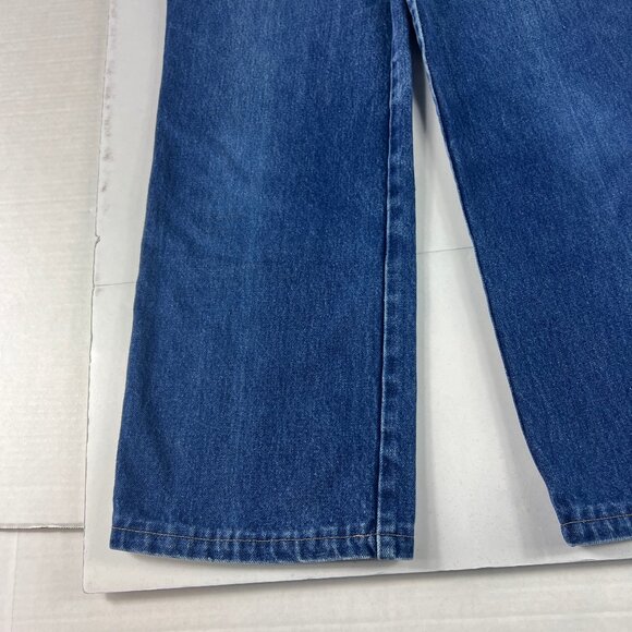 VTG 80s Calvin Klein Jeans Women's 28x29* High Rise Straight Blue Denim Tag 12 - Picture 8 of 16